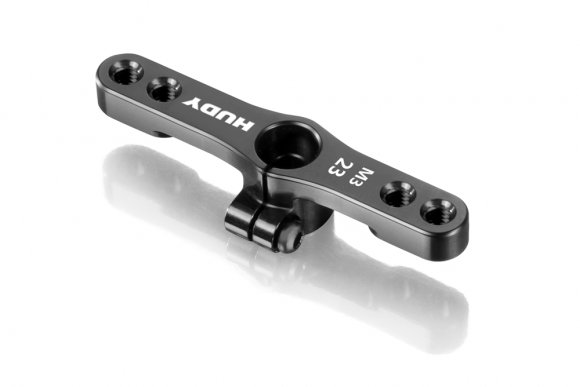 Alu Clamp Throttle Servo Horn - KO, Sanwa - 2-Hole - 23T