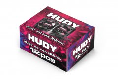HUDY Brushless RC Fan 30mm w External Soldering Tabs - 12pcs
