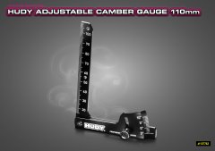 HUDY Adjustable Camber Gauge 110mm