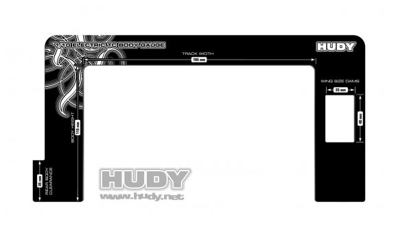 HUDY Body Gauge 1/10 Electric Touring Cars