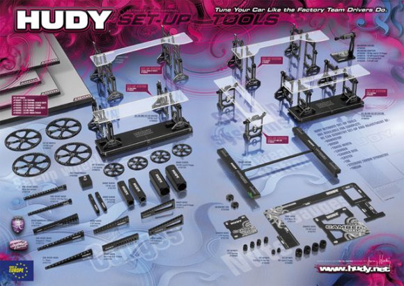 HUDY Shop Promo Panel Set-up Tools