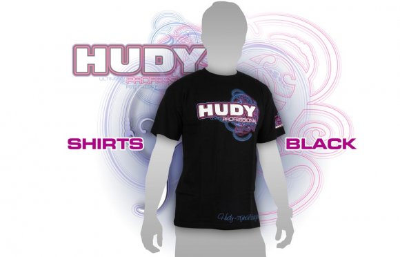 HUDY T-Shirt - Black (L)