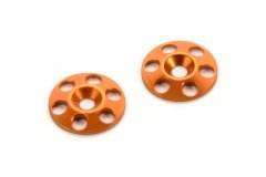 HUDY Alu Rear Wing Shim - Orange (2)