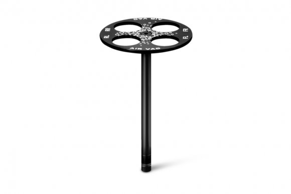 Vacuum Pump Post & Shock Holder - 1/10 Off-Road - V2