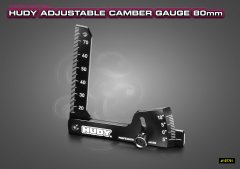 HUDY Adjustable Camber Gauge 80mm