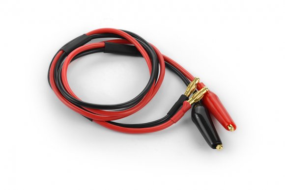 Cable 600mm with 4mm Banana Plugs & Crocodile Clips