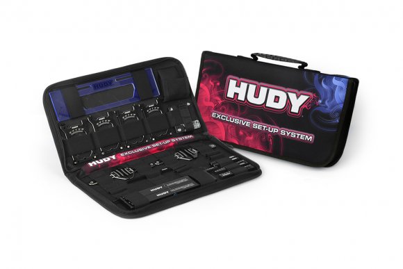 Set of Set-up Tools + Carrying Bag - for 1/10 Touring Cars