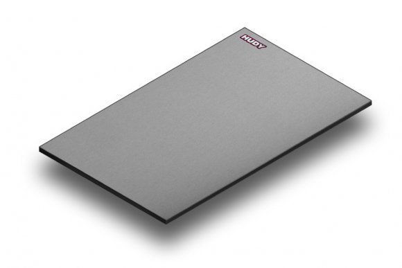 Flat Set-Up Board 1/8 On-Road - Lightweight - Sliver Grey