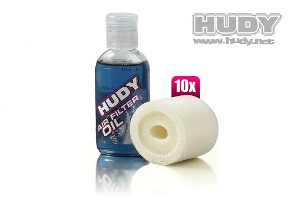 Air Filter Foam & Oil (10) - Mugen MBX6 Style