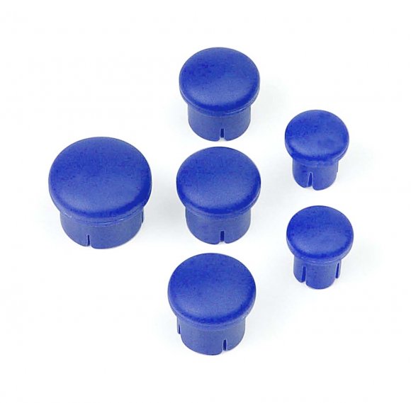 Plastic Cap for Handle (Set - 3+2+1) Blue