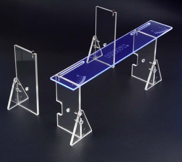 HUDY Set-Up System 1/5 On-Road - FG, Harm + Alu Nuts