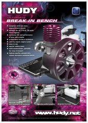 HUDY Shop Promo Panel Break In Bench