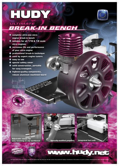 HUDY Shop Promo Panel Break In Bench