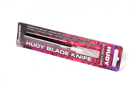 HUDY Blade Hobby Knife with Alu Handle