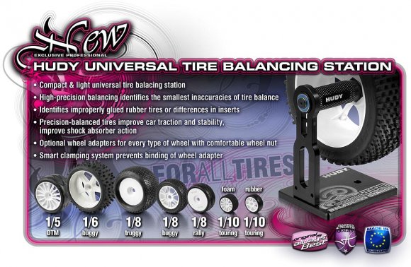 HUDY Universal Tire Balancing Station - V2