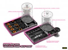 HUDY Air Vac - Vacuum Pump Alu Tray