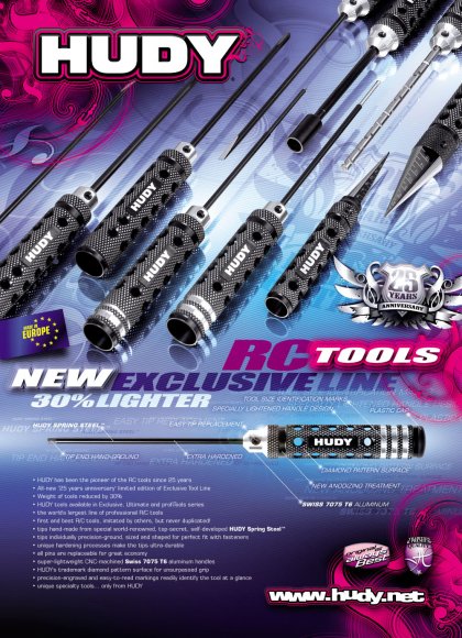 HUDY Shop Promo Panel Exclusive RC Tools