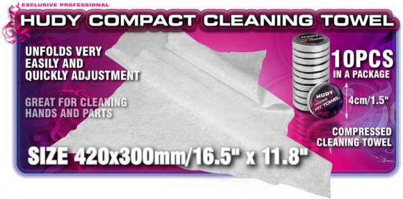 HUDY Compact Cleaning Towel (10)
