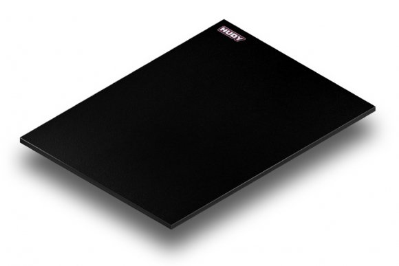 Flat Set-Up Board 1/8 Off-Road & GT -Lightweight - Black