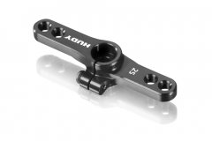 Alu Clamp Throt. Horn - Futaba, Savöx - Offset - 2-Hole- 25T