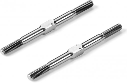 HUDY Adjustable Turnbuckle 45mm M3 L/R - Titanium (2)