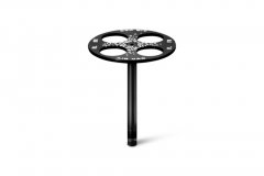 Vacuum Pump Post & Shock Holder - On-Road