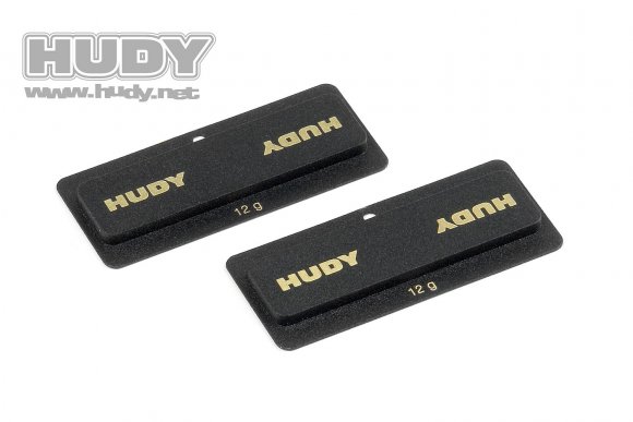 HUDY Balancing Weights 12g - Low CG (2)