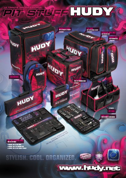 HUDY Shop Promo Panel Pit Stuff