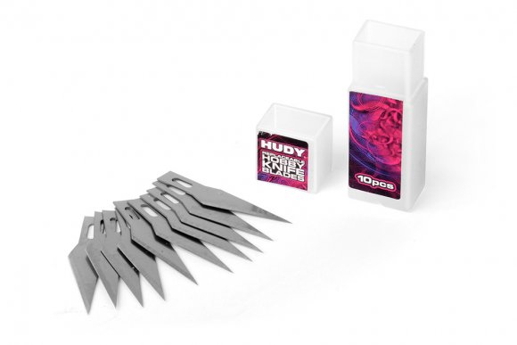 HUDY Replaceable Hobby Knife Blades (10pcs)