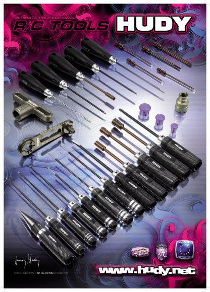 HUDY Shop Promo Panel RC Tools