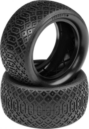 HUDY 1/10 Off-Road Tire 2WD/4WD Rear Dirt - 303 - Soft (2)