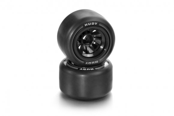 HUDY 1/10 Formula Rubber Tire - Rear (2)