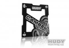 HUDY Quick Camber Gauge 1/8 Off-Road 1°, 2°, 3°
